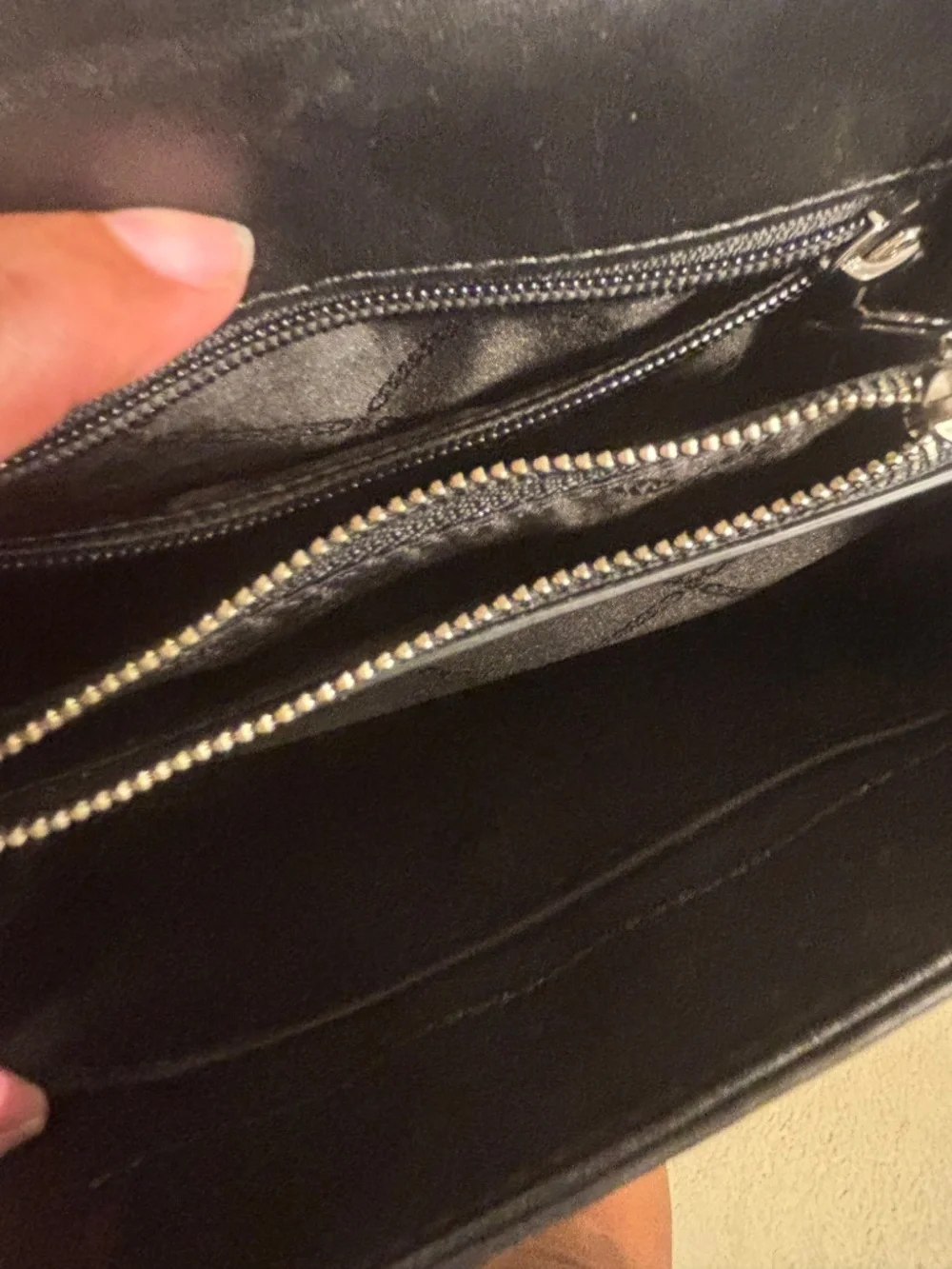 Michael Kors Black Quilted Chain Shoulder Crossbody Bag